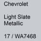 Preview: Chevrolet, Light Slate Metallic, 17 / WA7468.